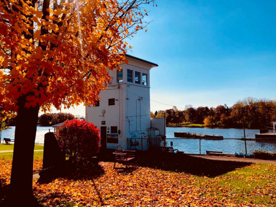 Village of Phoenix in the fall